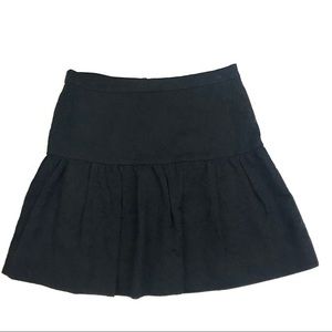 J. Crew Drop Waist Black Skirt Size 4